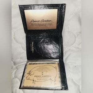 Prince Gardner Pigskin Wallet Vintage ~ NEW!